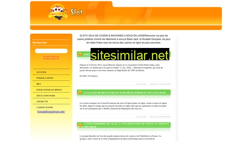 slot.fr alternative sites