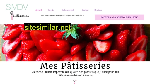 smdv-patisseries.fr alternative sites