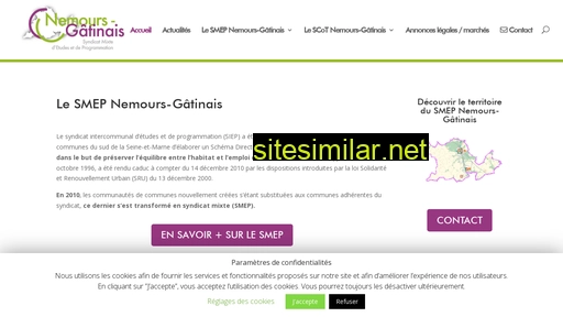 Smep-nemours-gatinais similar sites
