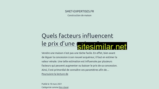 smet-expertises.fr alternative sites