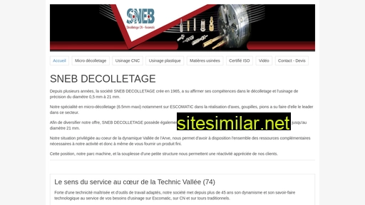 sneb-decolletage.fr alternative sites