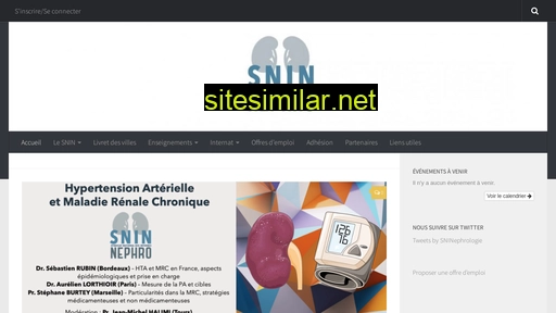 sninephro.fr alternative sites