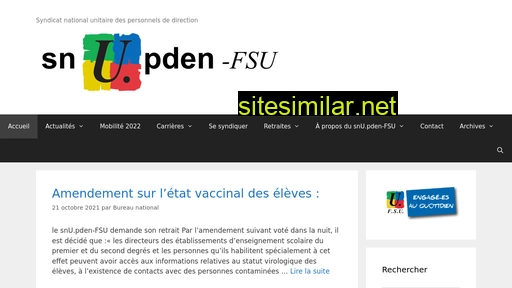 snupden-fsu.fr alternative sites