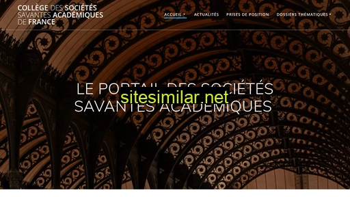 societes-savantes.fr alternative sites