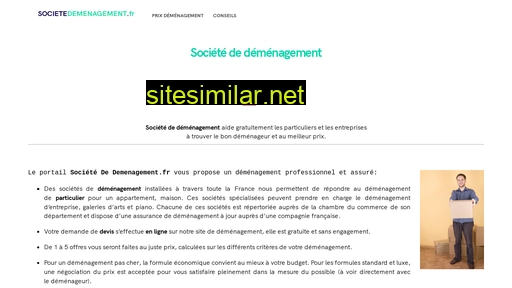 societededemenagement.fr alternative sites