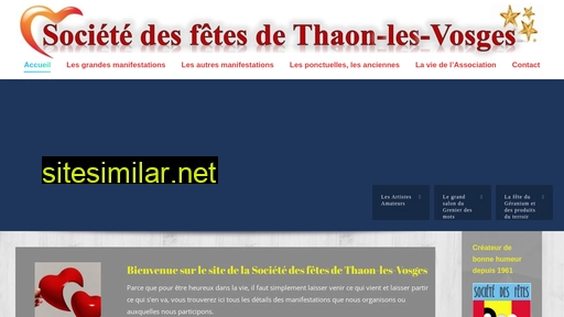 societedesfetesthaon.fr alternative sites