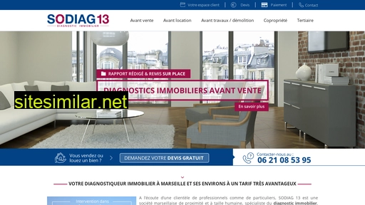 sodiag13.fr alternative sites