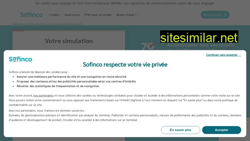 sofinco.fr alternative sites
