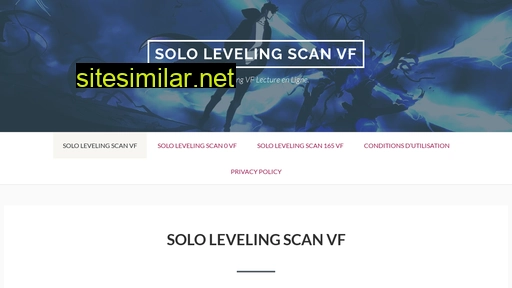 sololeveling.fr alternative sites