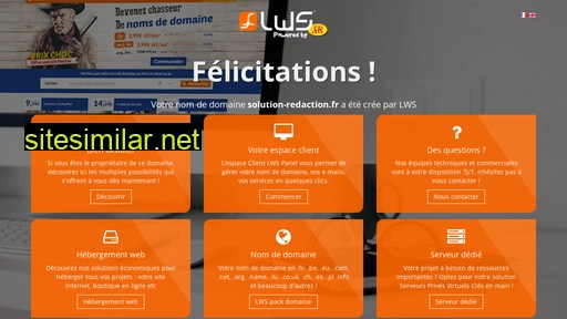 solution-redaction.fr alternative sites