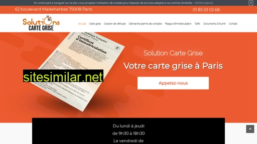 solutionscartegrise.fr alternative sites