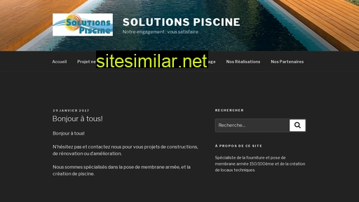 solutionspiscine.fr alternative sites