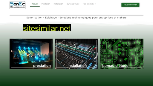 sonec-developpement.fr alternative sites