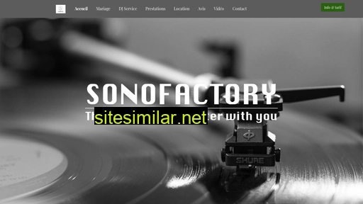 sonofactory.fr alternative sites