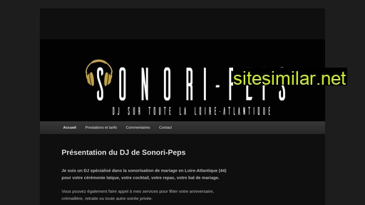 sonori-peps.fr alternative sites