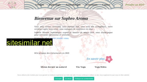 sophroaroma.fr alternative sites