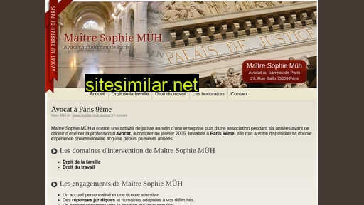 sophie-muh-avocat.fr alternative sites