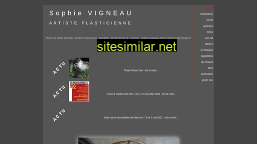 sophie-vigneau.fr alternative sites