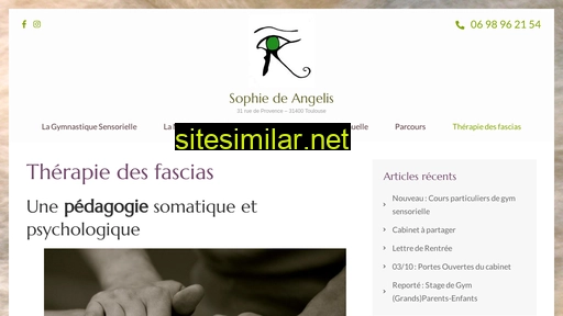 sophiedeangelis.fr alternative sites