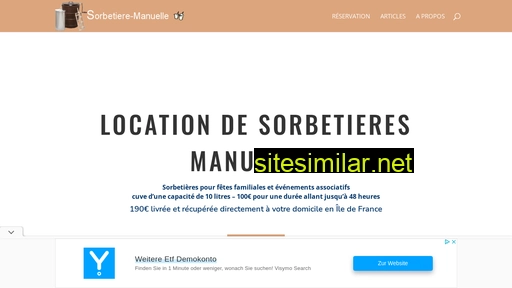 sorbetiere-manuelle.fr alternative sites