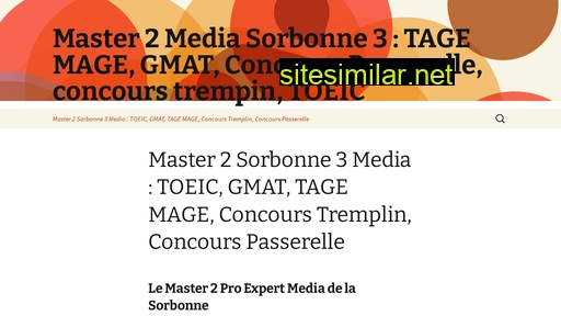 sorbonne3-media.fr alternative sites
