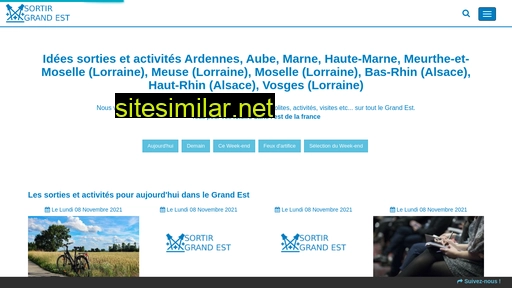 sortir-grand-est.fr alternative sites