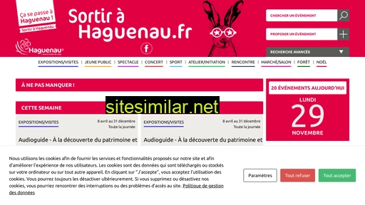 sortirahaguenau.fr alternative sites