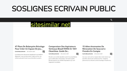 soslignes-ecrivain-public.fr alternative sites