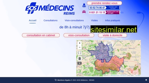 Sosmedecins-reims similar sites