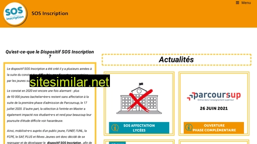 sos-inscription.fr alternative sites