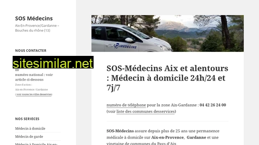 sos-medecins-aix.fr alternative sites