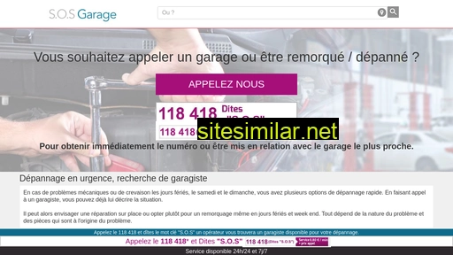 sos-tel-garage.fr alternative sites