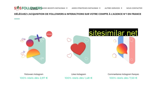 sosfollowers.fr alternative sites