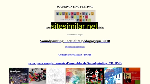 soundpaintingfestival.fr alternative sites
