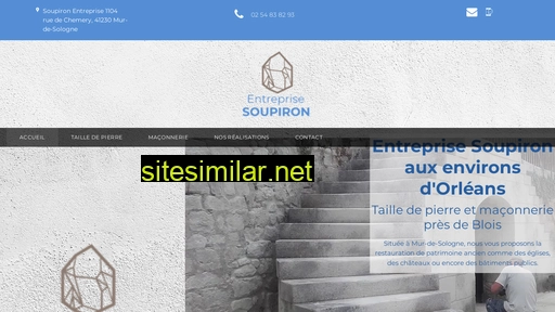 soupiron-taille-pierre-maconnerie.fr alternative sites