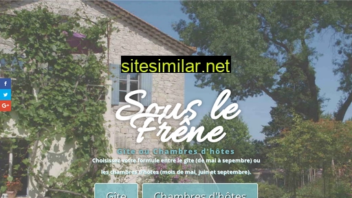 souslefrene.fr alternative sites