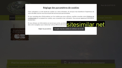 soubrana-cheval-montagne.fr alternative sites