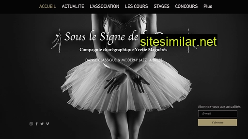 souslesignedeladanse.fr alternative sites