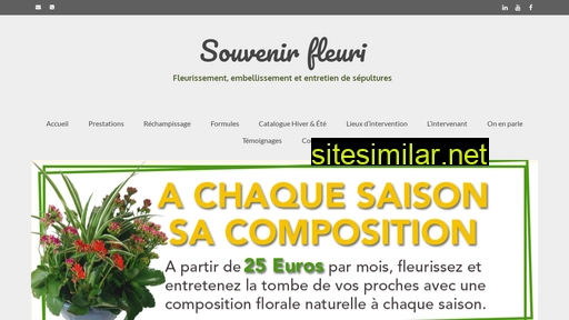 souvenir-fleuri.fr alternative sites