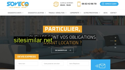 soveco-diagnostics.fr alternative sites