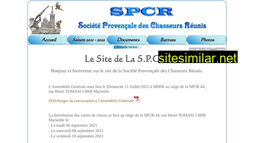 spcr.fr alternative sites