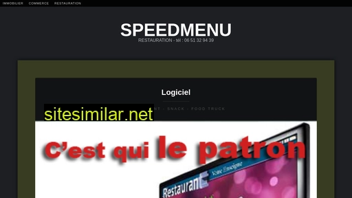 speedmenu.fr alternative sites