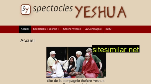 spectacles-yeshua.fr alternative sites