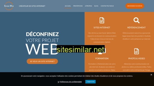 sphereweb.fr alternative sites