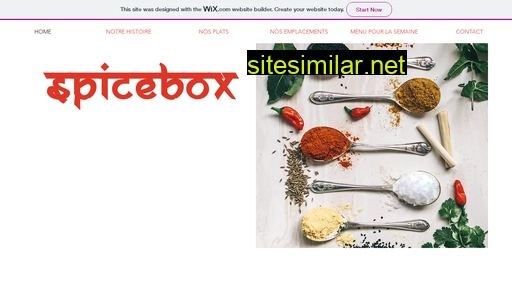 spicebox.fr alternative sites