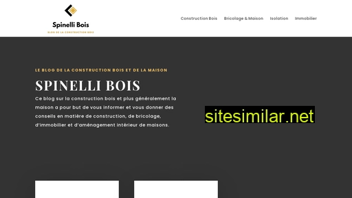 spinellibois.fr alternative sites