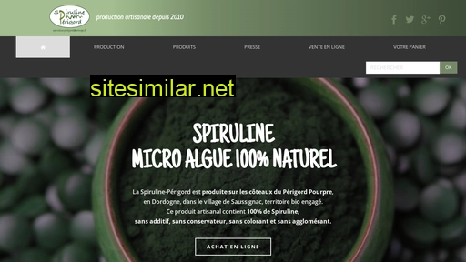 spiruline-perigord.fr alternative sites