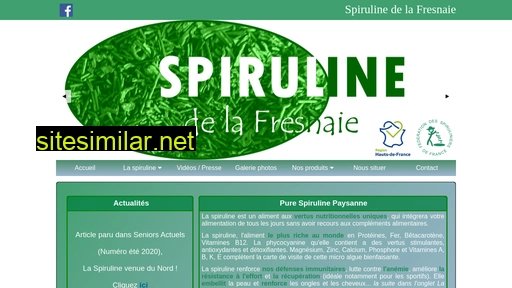spirulinedelafresnaie-hautsdefrance.fr alternative sites