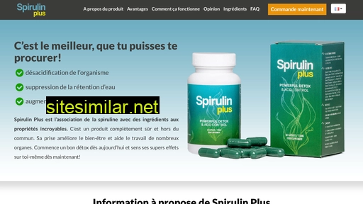 spirulinplus.fr alternative sites