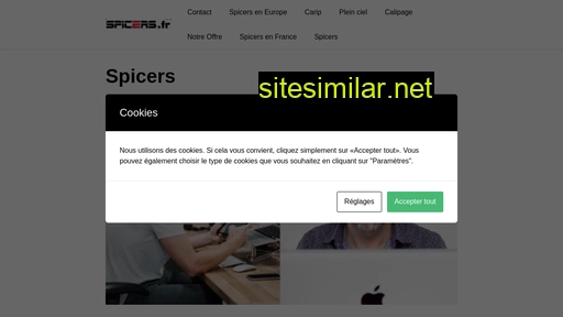 spicers.fr alternative sites